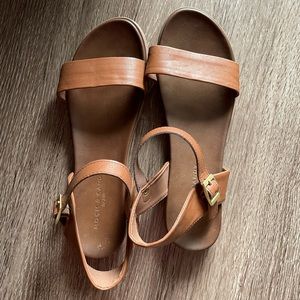 Brown sandals
